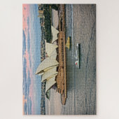 Hafenverkehr - Opernhaus Sydney -20x30-1014 PC Puzzle (Vertikal)