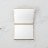 Hafer, 1920 von Hilma af Klint Karte (Innenseite)