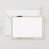 Hafer, 1920 von Hilma af Klint Mitteilungskarte (Rückseite)