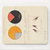 Hafer, 1920 von Hilma af Klint Mousepad (Vorne)