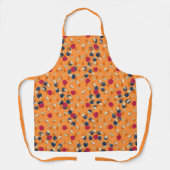 Hafer, Früchte und Nüsse, orange Schürze (Vorderseite)