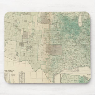 Hafer pro Quadratmeile Mousepad