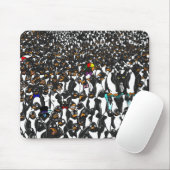 HAFER und die Pinguine 2 MAUSUNTERLAGE Mousepad (Mit Mouse)