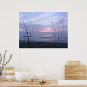 Hafer und Sonnenaufgang Poster (Küche)