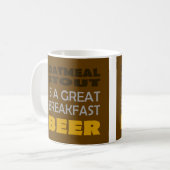 Haferbrei Kaffeetasse (Vorderseite Links)
