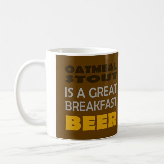 Haferbrei Kaffeetasse (Links)