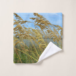 Haferflocken am Strand Waschlappen