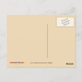 Haferflocken an den Dünen von Myrtle Beach Postkarte (Rückseite)