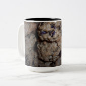 Haferflocken-Keks-Tassensammlung Zweifarbige Tasse (Vorderseite Links)