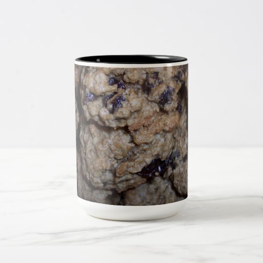 Haferflocken-Keks-Tassensammlung Zweifarbige Tasse (Mittel)