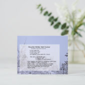 Haferkekse ohne Geschmack Postkarte (Stehend Vorderseite)