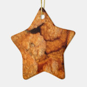 Hafermehl-Plätzchen Keramik Ornament (Links)