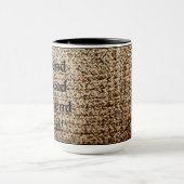 Hafermehltweed-Freund-Tasse Tasse (Zentrum)