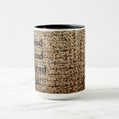 Hafermehltweed-Freund-Tasse Tasse (Zentrum)