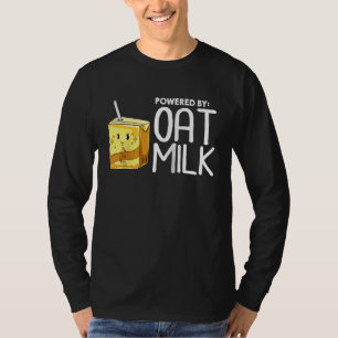 Hafermilch-Rezepte Vegane Trink- pflanzliche Milch T-Shirt