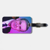 Hafez al-Assad, Präsident der Arabischen Republik Gepäckanhänger (Rückseite horizontal)