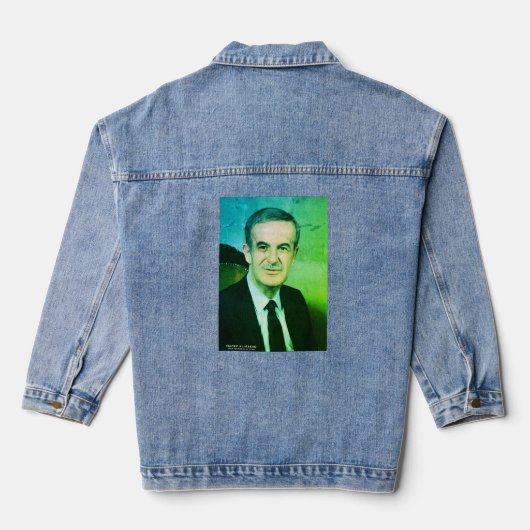 Hafez al-Assad, Präsident der Arabischen Republik  Jeansjacke (Rückseite)