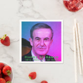 Hafez al-Assad, Präsident der Arabischen Republik Serviette (Beispiel)