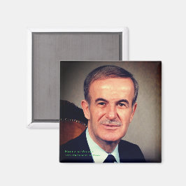 Hafez al-Assad, syrischer Präsident Magnet