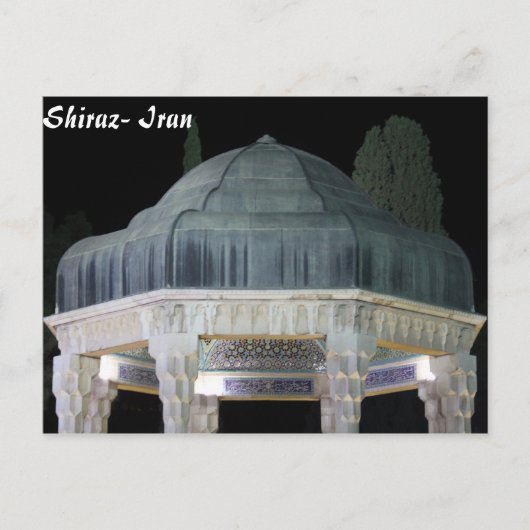 Hafezieh Postkarte (Vorderseite)