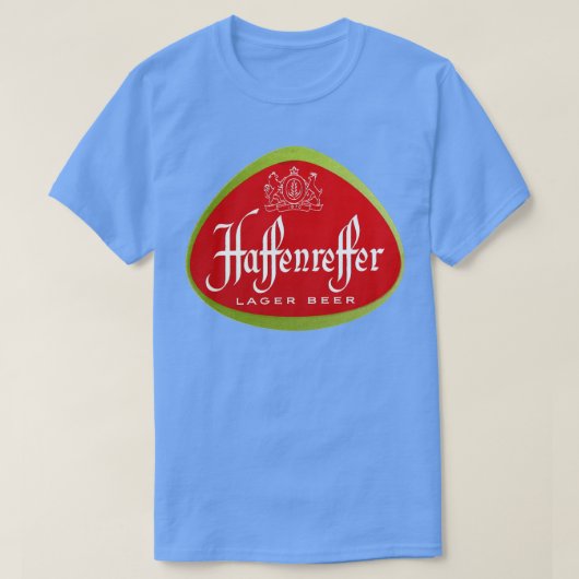Haffenreffer Lager Beer T-Shirt (Design vorne)