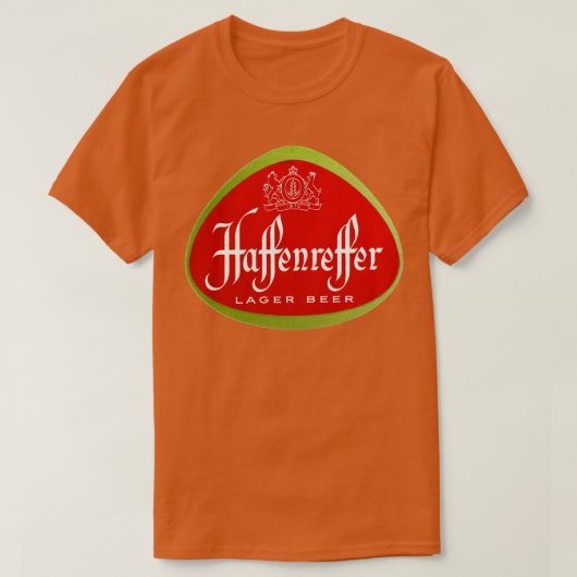 Haffenreffer Lager Beer T-Shirt (Design vorne)