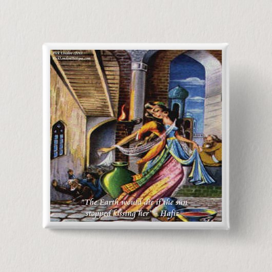 Hafiz-Liebe Button (Vorderseite)
