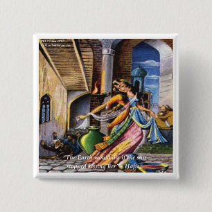 Hafiz (Sun & Earth) Love Quote Button