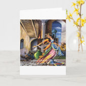 Hafiz (Sun & Earth) Love Quote Karte (Gelbe Blume)