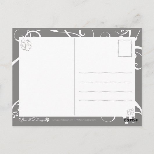 Haflinger 6 postkarte (Rückseite)