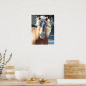 Haflinger Horse Poster (Küche)