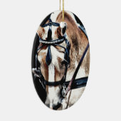 Haflinger Keramik Ornament (Rechts)