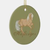 Haflinger Keramikornament (Rechts)