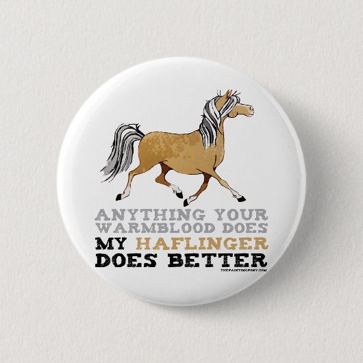 Haflinger machen es besser button (Vorderseite)