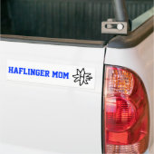 Haflinger Mama - Autoaufkleber (Auf Lkw)