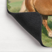 Haflinger mousepad (Ecke)