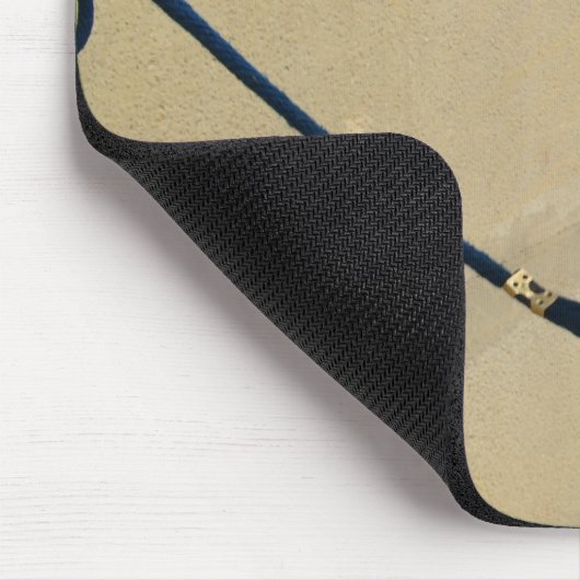 Haflinger-Pferd Mousepad (Ecke)