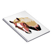 Haflinger Pferd Notizblock (Rechte Seite)