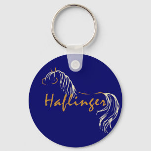 Haflinger Pferd Schlüsselanhänger