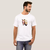 Haflinger Pferd T-Shirt (Vorne ganz)