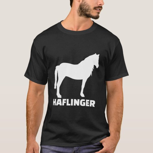 Haflinger Pferd T-Shirt (Vorderseite)