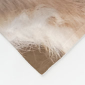 Haflinger Pferde fohlen und die streichelnde Fleecedecke (Ecke)