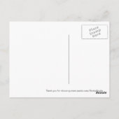 Haflinger Pferde Postkarte (Rückseite)