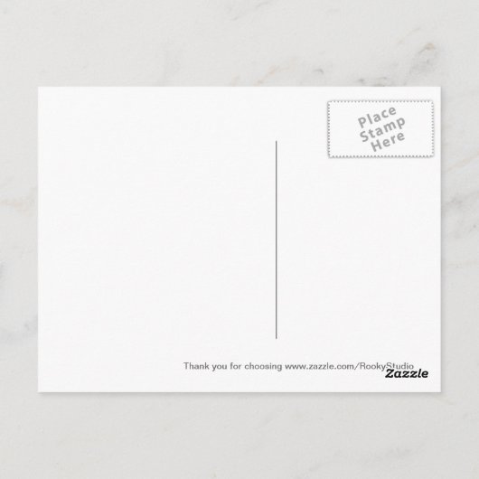 Haflinger Pferde Postkarte (Rückseite)