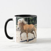 Haflinger Pferdebecher Tasse (Links)