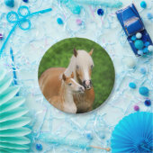 Haflinger Pferdeniedliche Pappteller (Party)