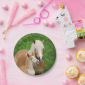 Haflinger Pferdeniedliche Pappteller (Party)