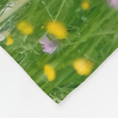 Haflinger Pferdeniedliches Fohlenstillstehender Fleecedecke (Ecke)