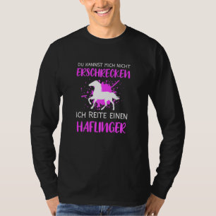 Haflinger Pferdereiten T-Shirt