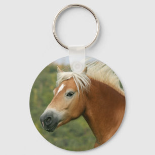 Haflinger PferdeSchlüsselanhänger Schlüsselanhänger